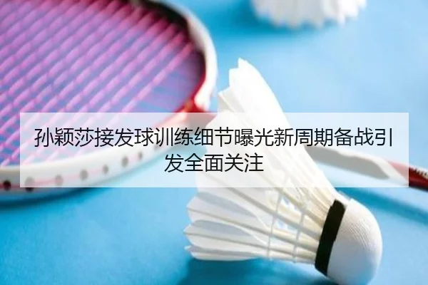 孙颖莎接发球训练细节曝光新周期备战引发全面关注